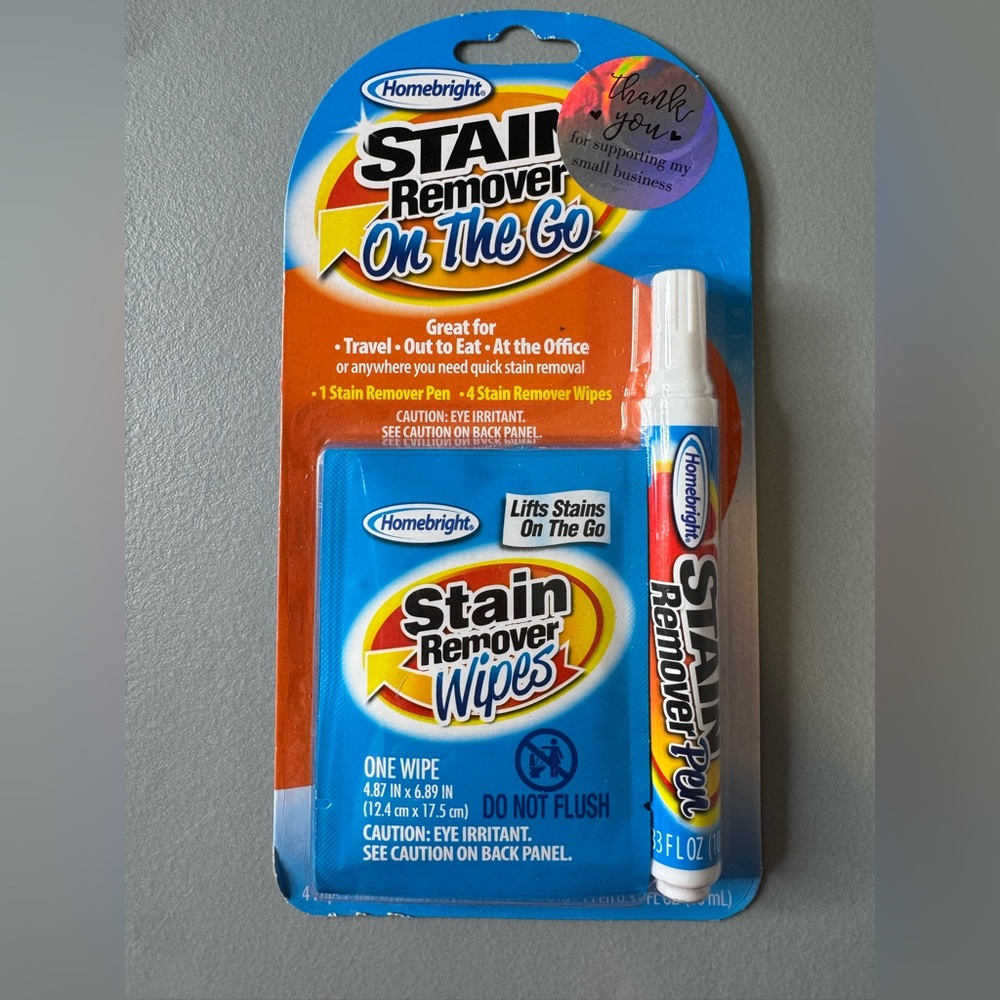 🛍️Any 5 items for $15 🛍️ Homebright Stain Remover On The Go Set